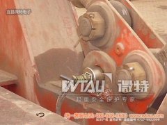 天津港集裝箱門機安裝ZX軸銷傳感器