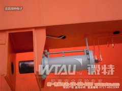 隔河巖壩頂門機綜合監控儀安裝