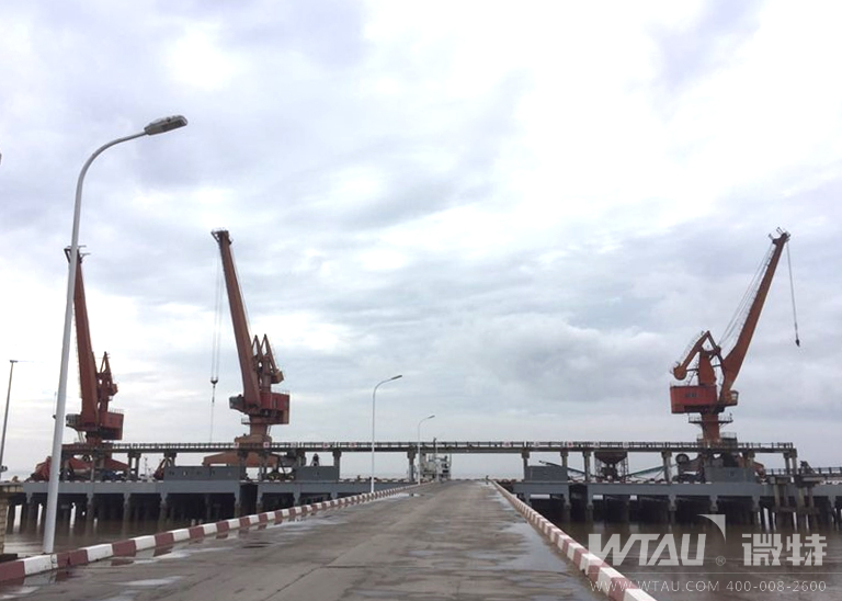 微特浙江大麥嶼港門座機(jī)力矩限制器改造項目順利驗收