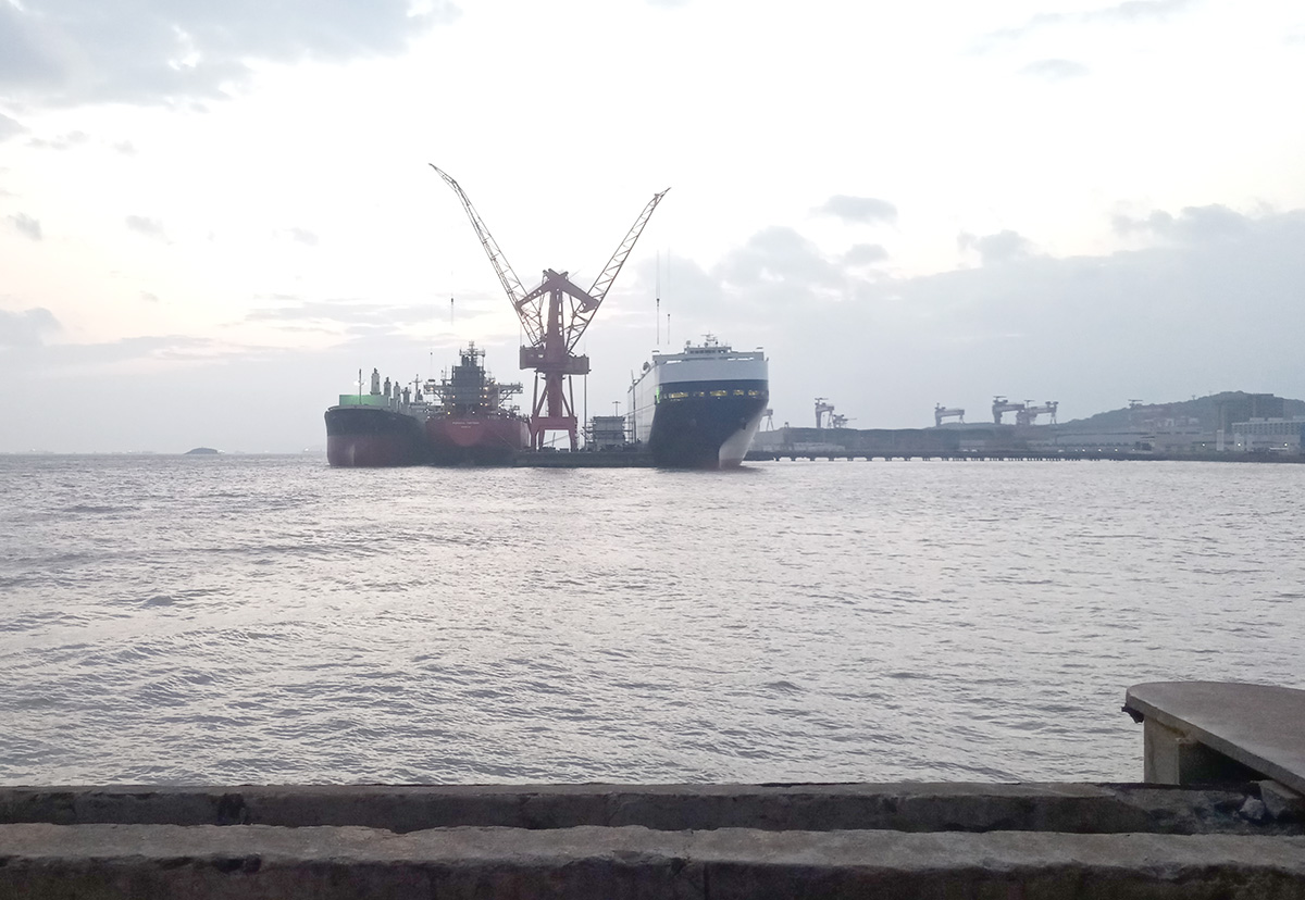 微特門座式起重機(jī)力矩限制器應(yīng)用于萬邦永躍修船廠