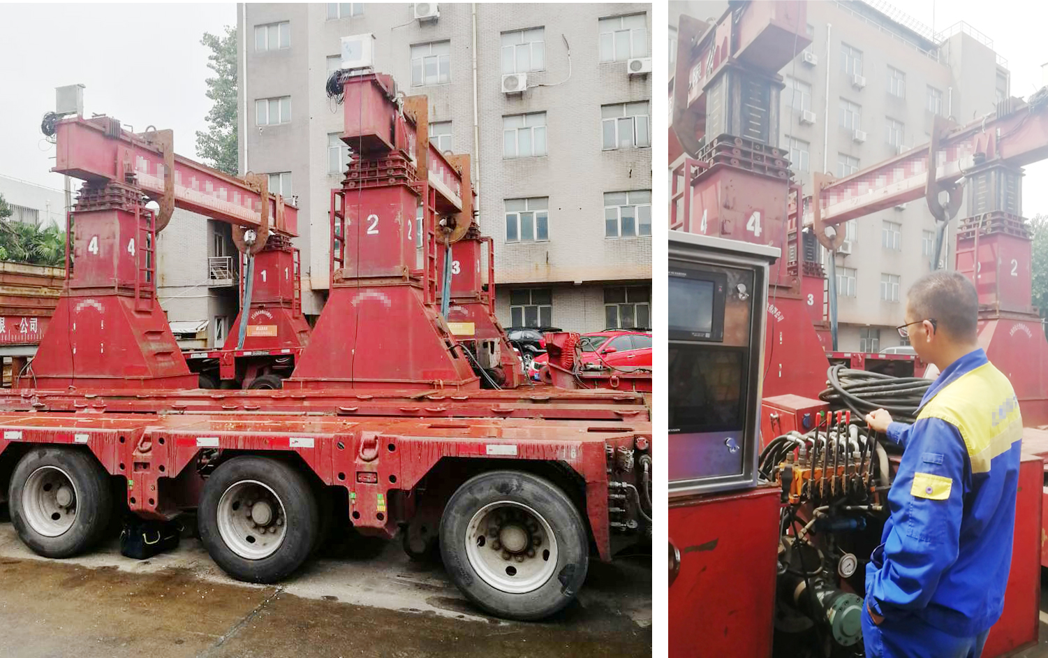 微特全液壓門式起重機監控系統項目順利驗收