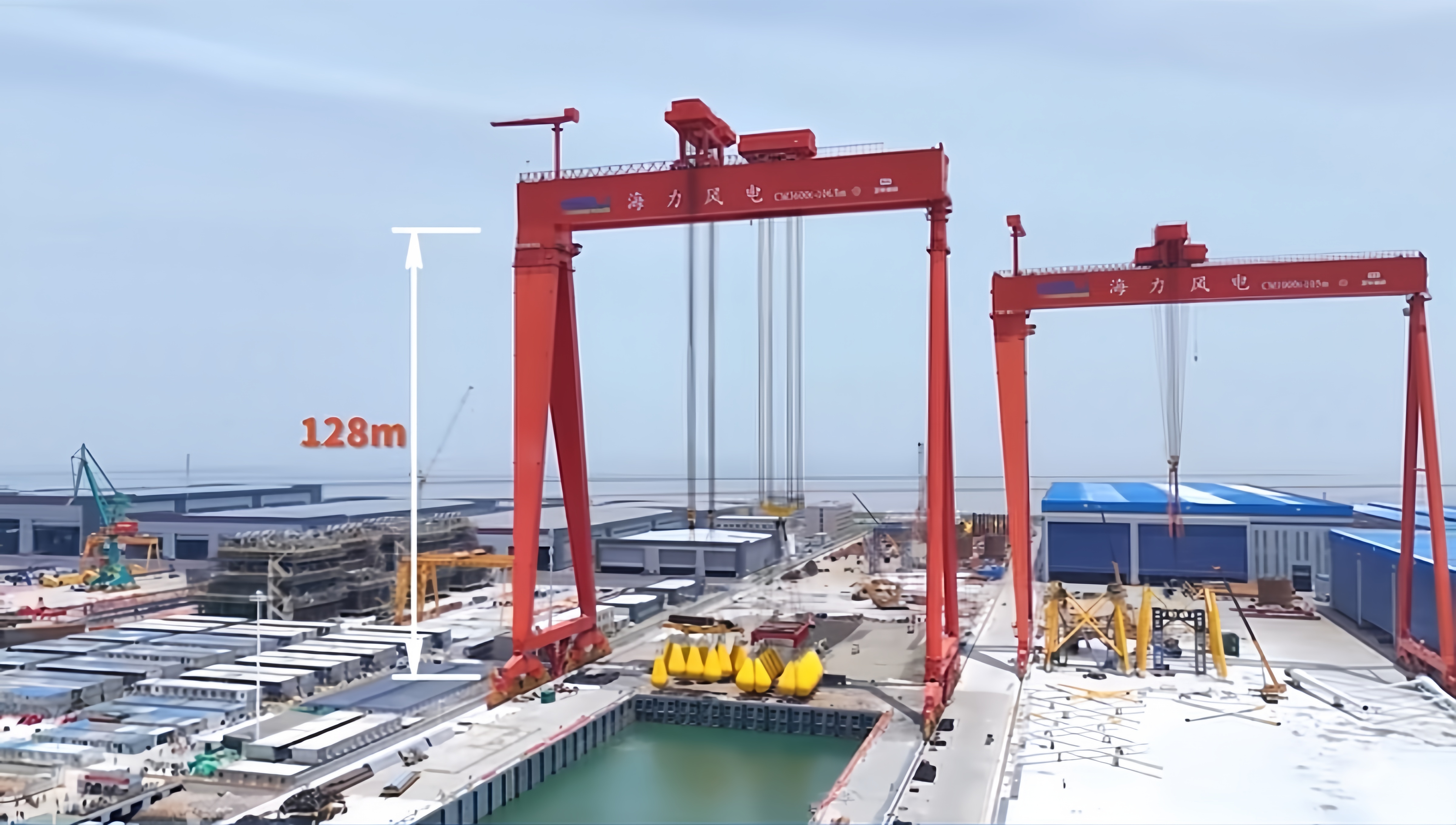 服務大國重器！微特產品配套全球首臺套雙主梁3600t門式起重機